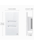 SWD710 Smart Dimmer Swipe Switch (Works with Alexa and Google Assistant)