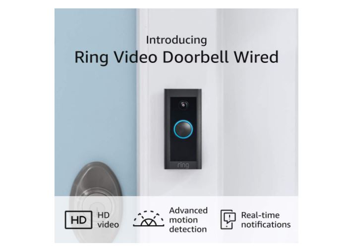 DBR110 Hardwired Ring Doorbell (Works with Alexa) – Digitalhome.ph